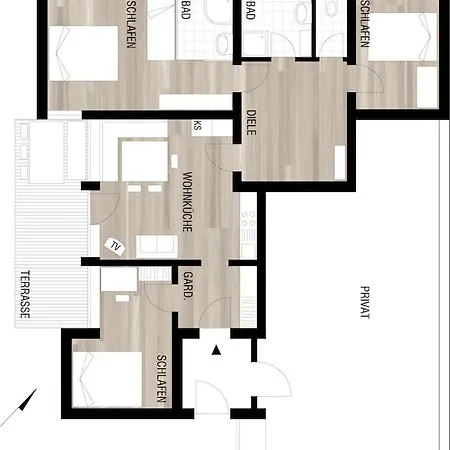 Haus Gueatli Apartment Gaschurn Exterior photo