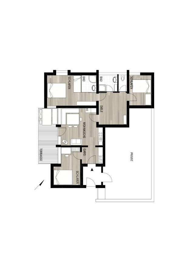 Haus Gueatli Apartment *