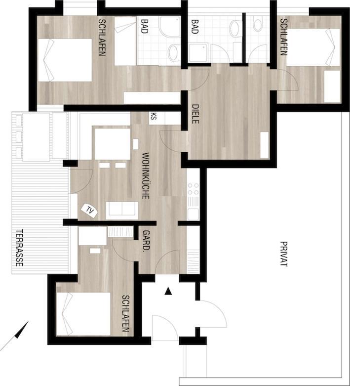 Apartment Haus Gueatli