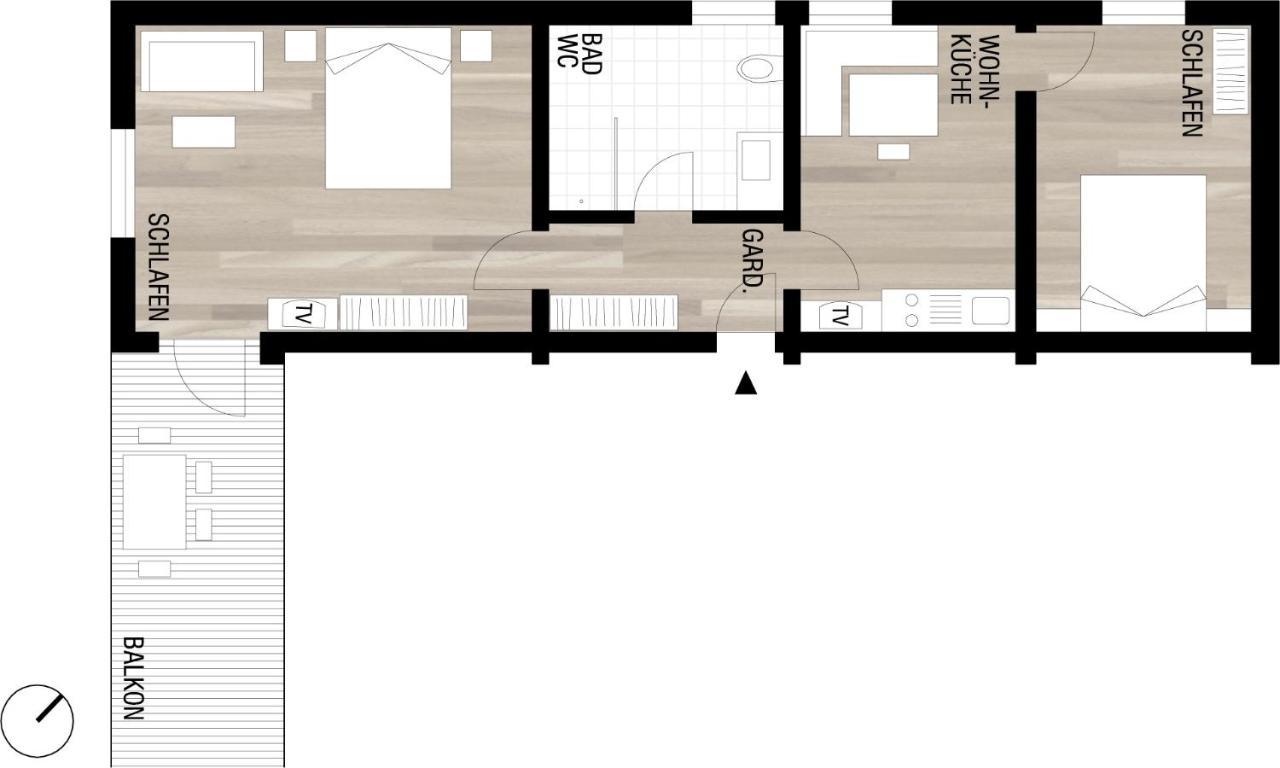 Haus Gueatli Apartment *